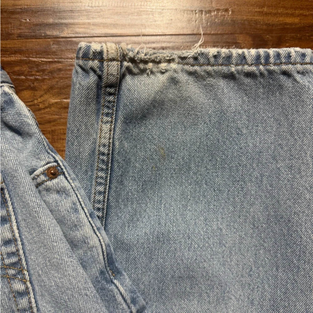 Levi’s 505 Regular Fit Jeans Mens 34x30 Light Wash Straight Leg Vintage